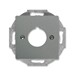 Bedieningselement /centraalplaat schakelmateriaal Solo ABB Busch-Jaeger cpl boring 22.5mm s-grijs metallic 2CKA001724A4407